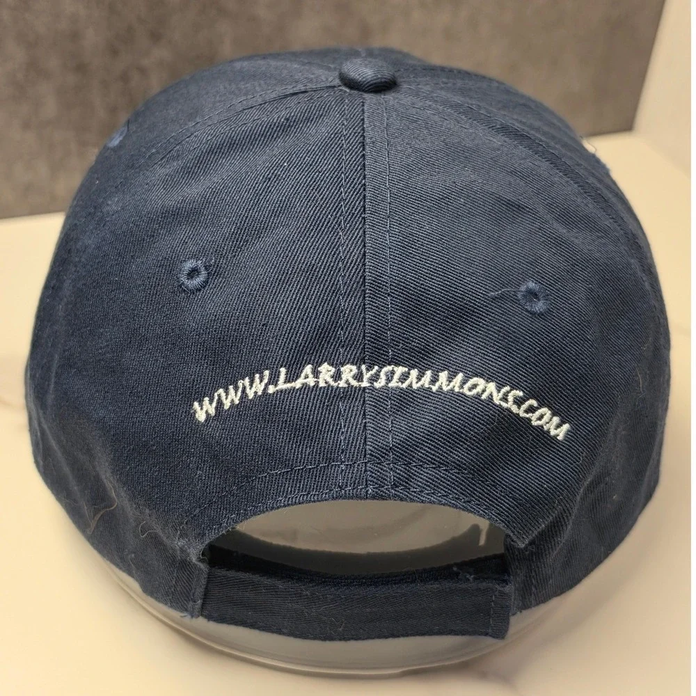 Hit Wear Larry Simmons Inc Honda Mazda VW Parkersburg WV Navy Blue Hat OSFM